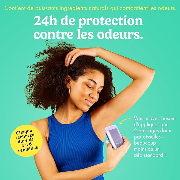 Wild - Déodorant Naturel Rechargeable - Sans Aluminium - Lot Varié de Recharge - Comprend Fresh Cotton & Sea Salt, Cherry Blossom et Coconut & Vanilla - Protection longue durée - 2