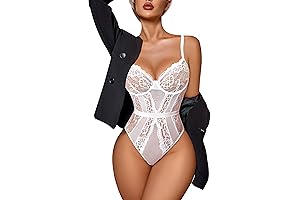 White Lace Teddy Lingerie: Alluring and Intimate