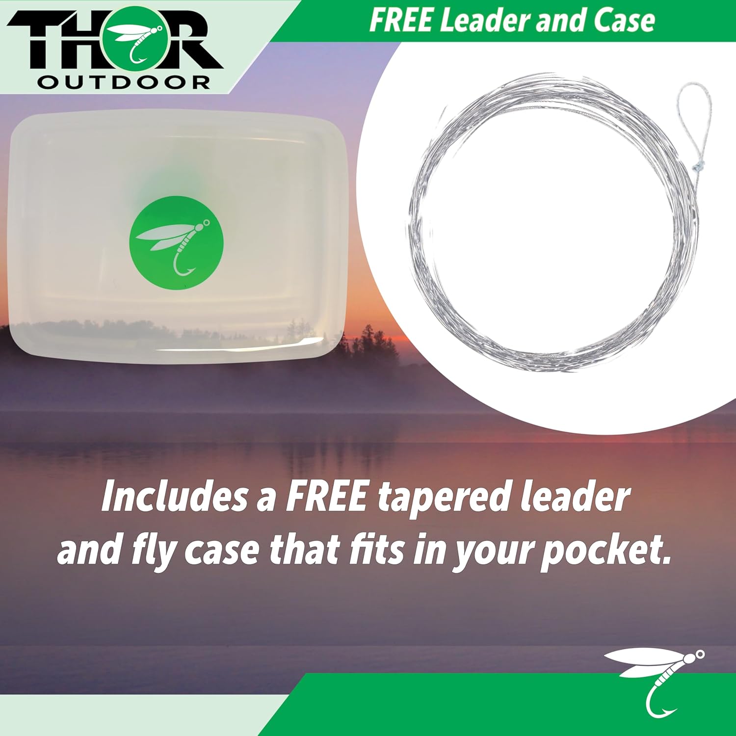 Topwater Fly Fishing Kit for Bass & Panfish | 14 pc Set + Tapered Leader - Foam Poppers, Hoppers, Dry Flies, Spiders, Ants, & Attractors (Hook Size 10 to 12)