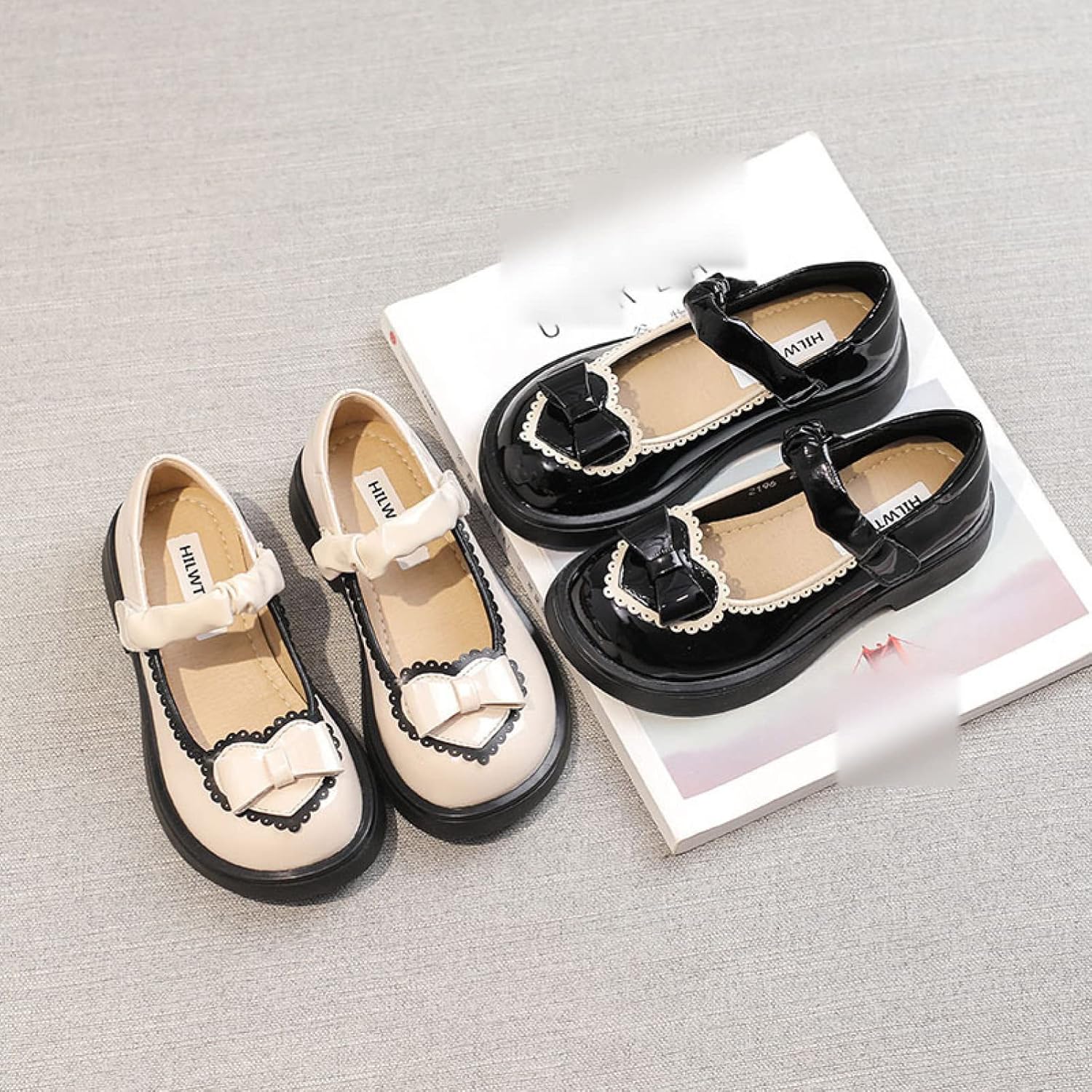 サンリオ新店推荐 大人気[ヤク] 子供靴 キッズジュニアシューズ フリル 履きやすい 子どもフォーマルシューズ 発表会 子供ドレス フォーマル靴 レザー 本 脱ぎ履き簡単