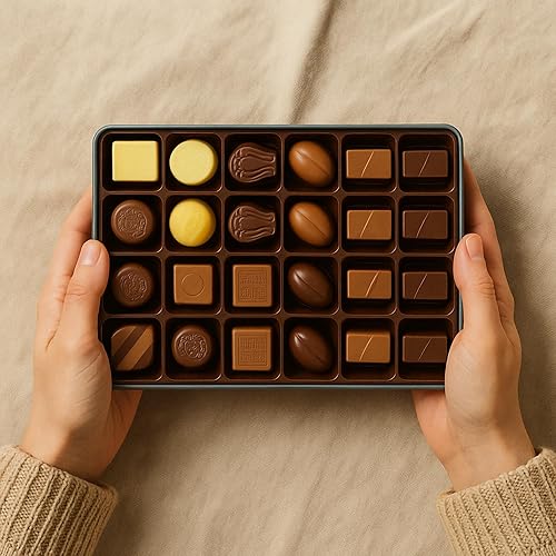 Miniatura 8 de Andy Anand's - Trufas de chocolate belgas de lujo sin azúcar (16 piezas) - Increíblemente deliciosa, indulgencia sin culpa! Caja de regalo con 6