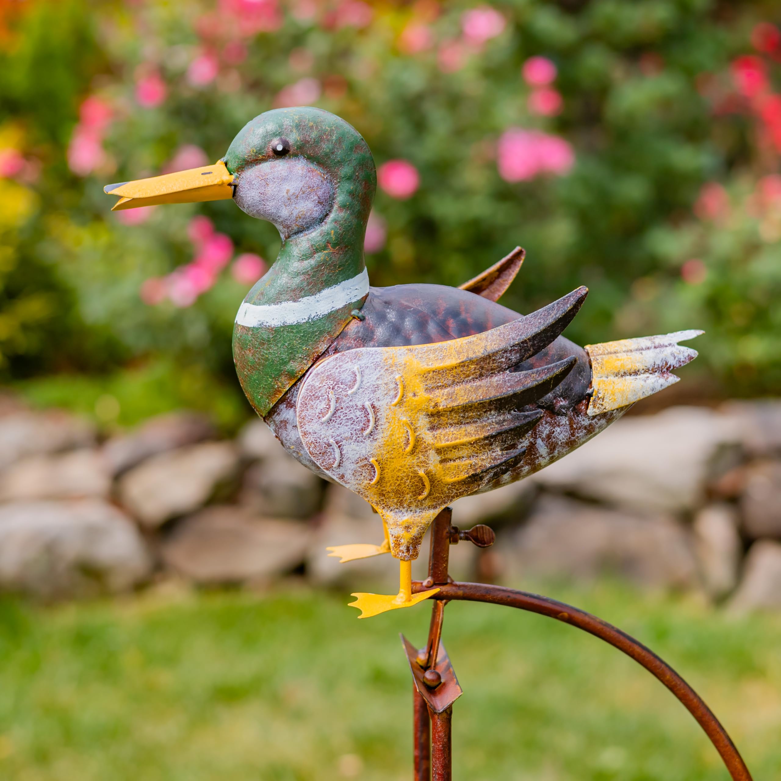 Amazon.com: Zaer Ltd. International Metal Bird Garden Rocking