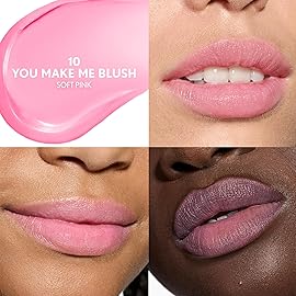 COVERGIRL Clean Fresh Tinted Lip Balm SPF 15-10 - You Make Me Blush, with Mineral Sunscreen, Moisturizing, Vegan Formula, 0.14oz