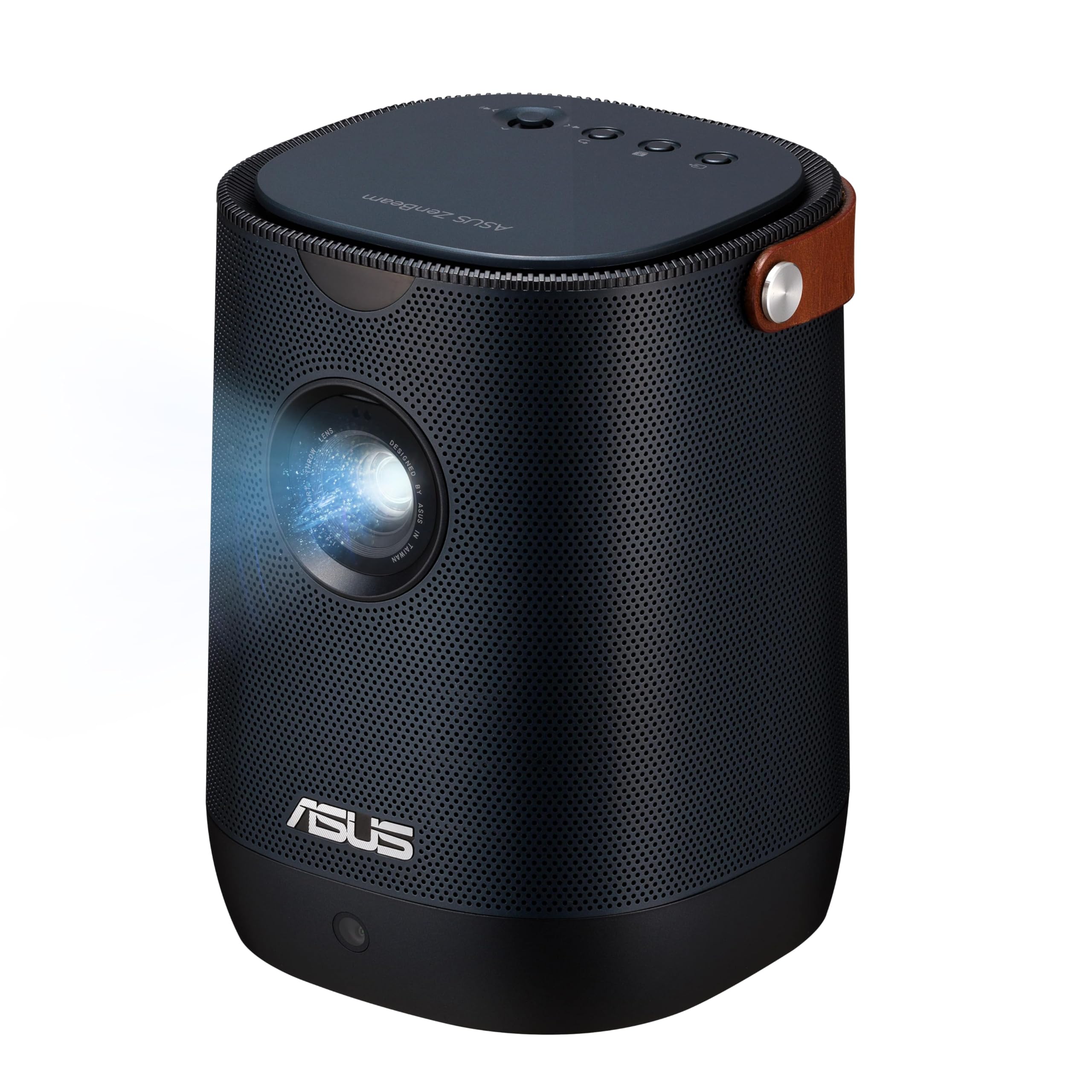 ASUS ZenBeam Latte L2 przenośny projektor Wi-Fi, jasność 600 lumenów, HDMI, USB, Bluetooth, do 3 godzin pracy na baterii, czarny