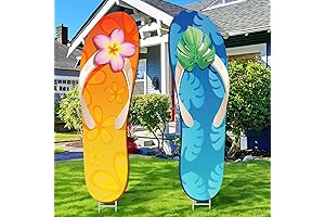 2 Pcs Summer Yard Signs Embellish Summer Mood