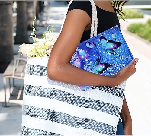 Miniatura 10 de BYCeKe Funda universal para tablet Android de 10 y 10.1 pulgadas, funda con soporte de visión multiángulo, funda protectora de piel sintética