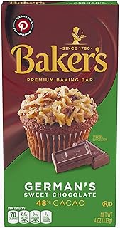 Baker's, Premium German's Sweet Chocolate Baking Bar, 4 oz