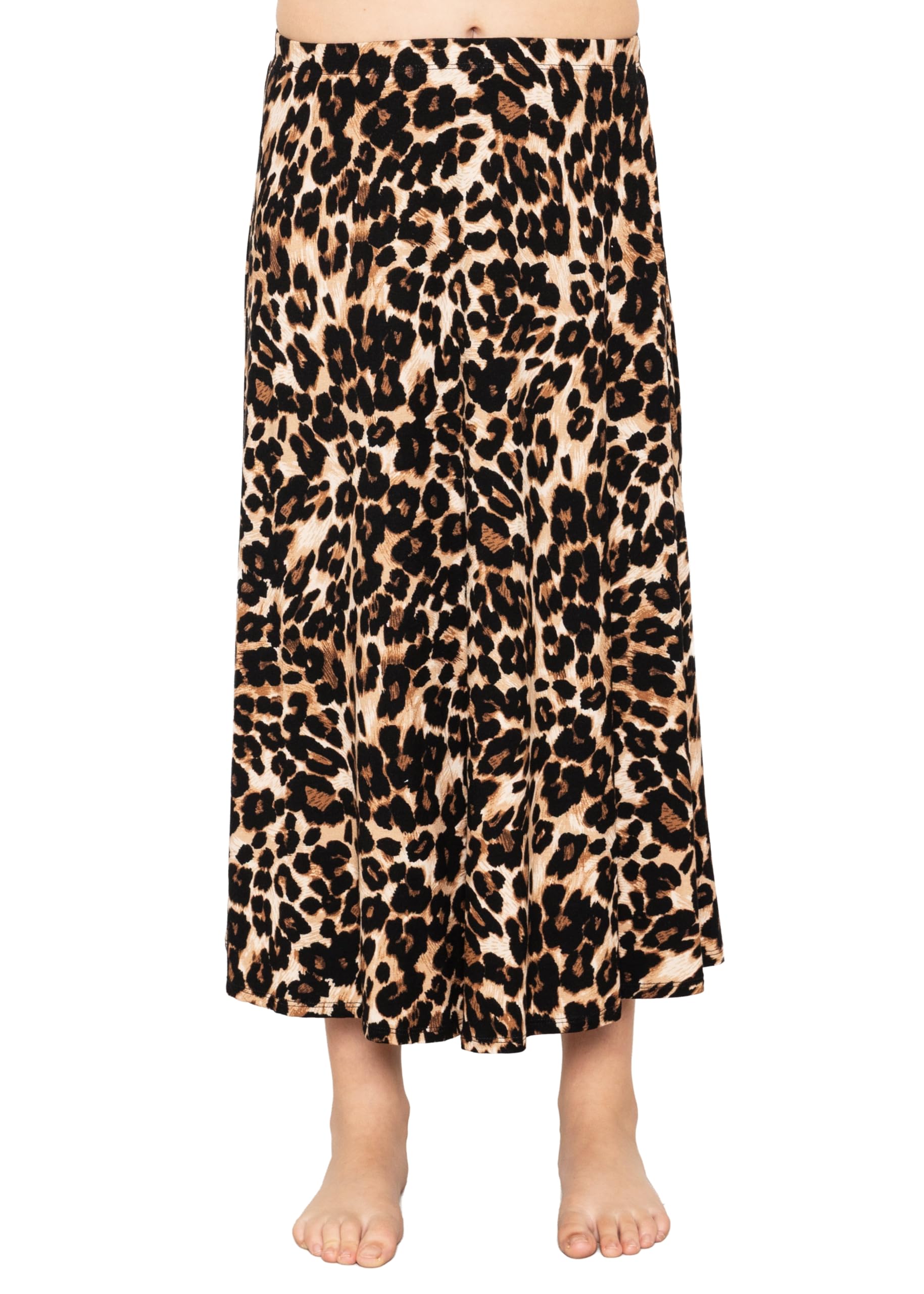 STRETCH IS COMFORT Girls Skirts Flowy A Line Knee Length and Ankle Length