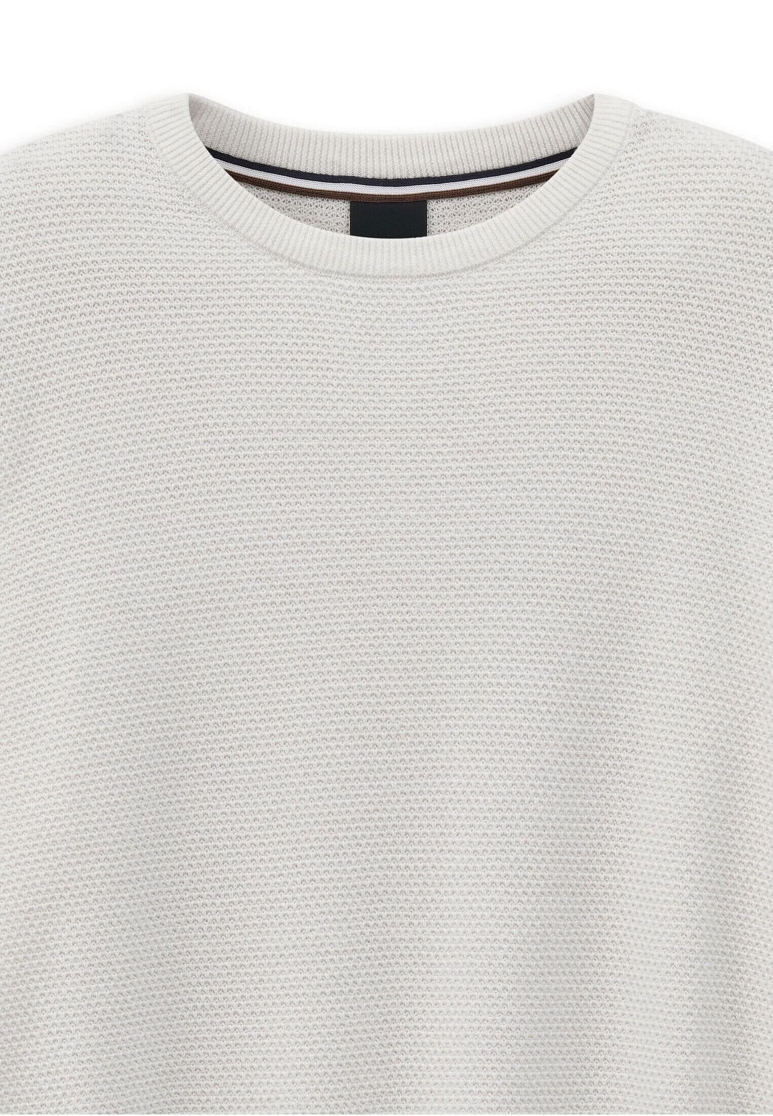 bugatti Herren Pullover Rundhals 7400-15512E | aus Baumwolle Regular Fit