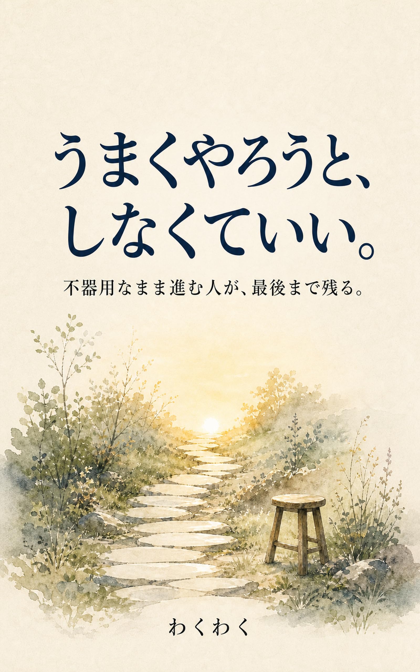 うまくやろうと、しなくていい。の表紙