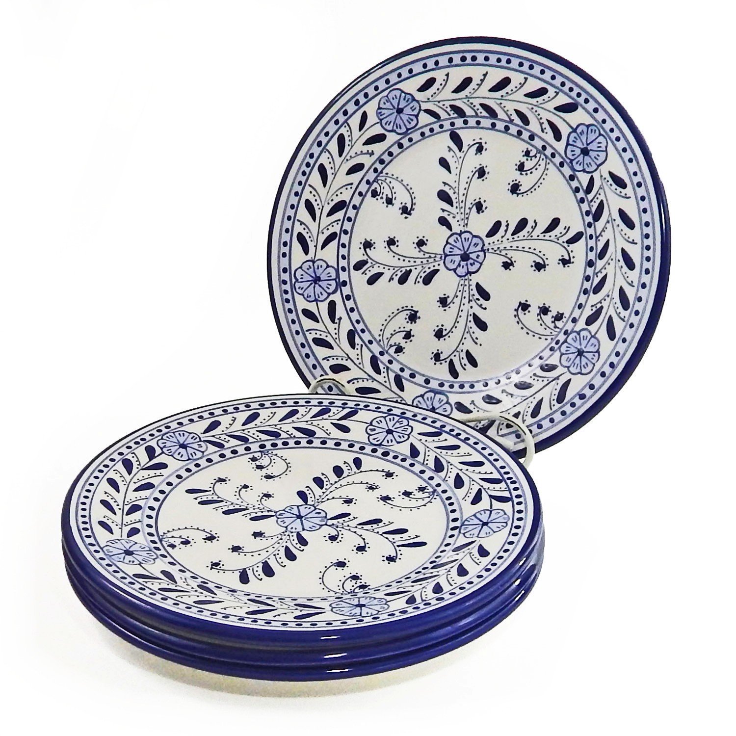 Dinner Plates, Set of 4, Azoura Design