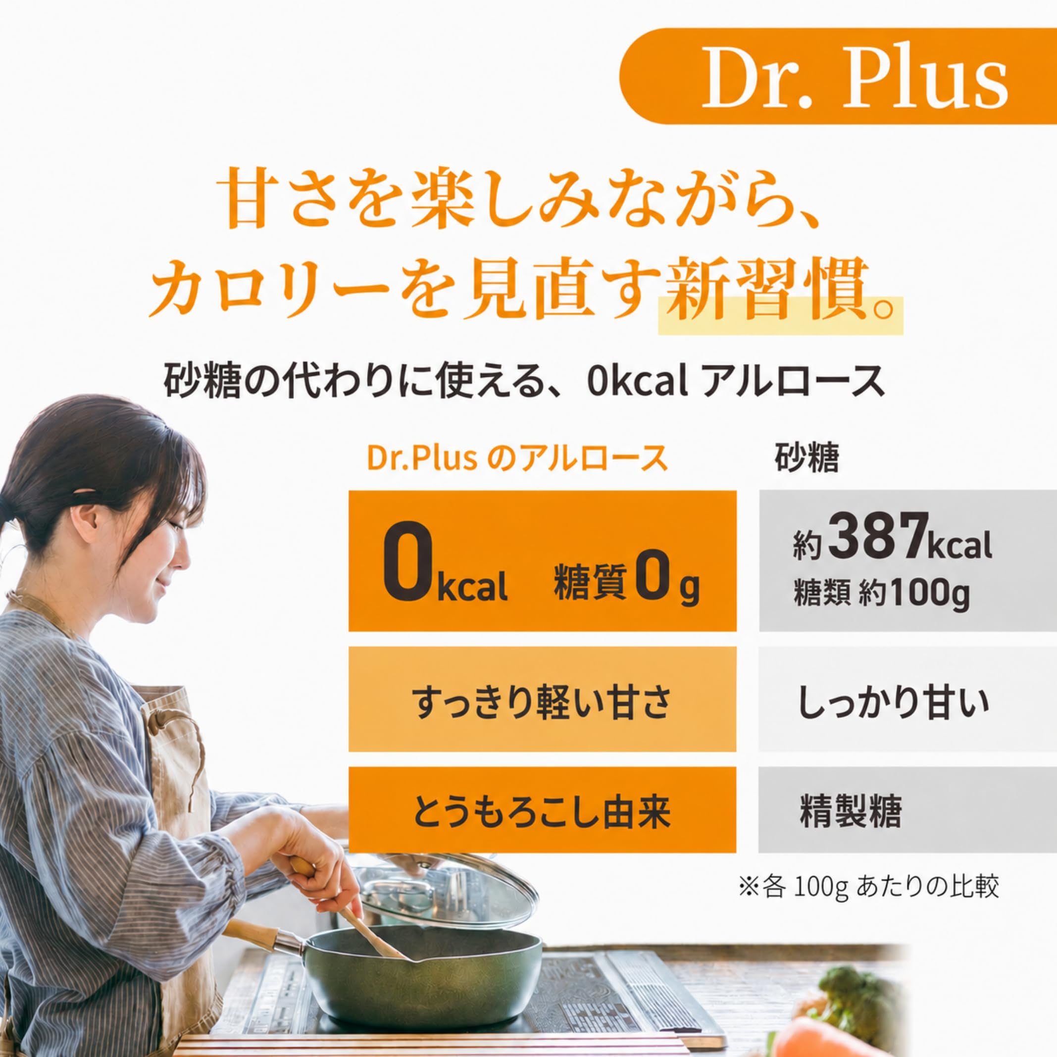 100%アルロース 希少糖甘味料