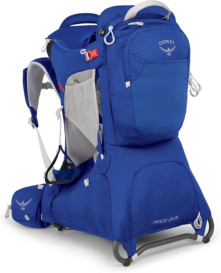 Osprey Poco Child Carrier and Backpack for Travel, Blue Sky