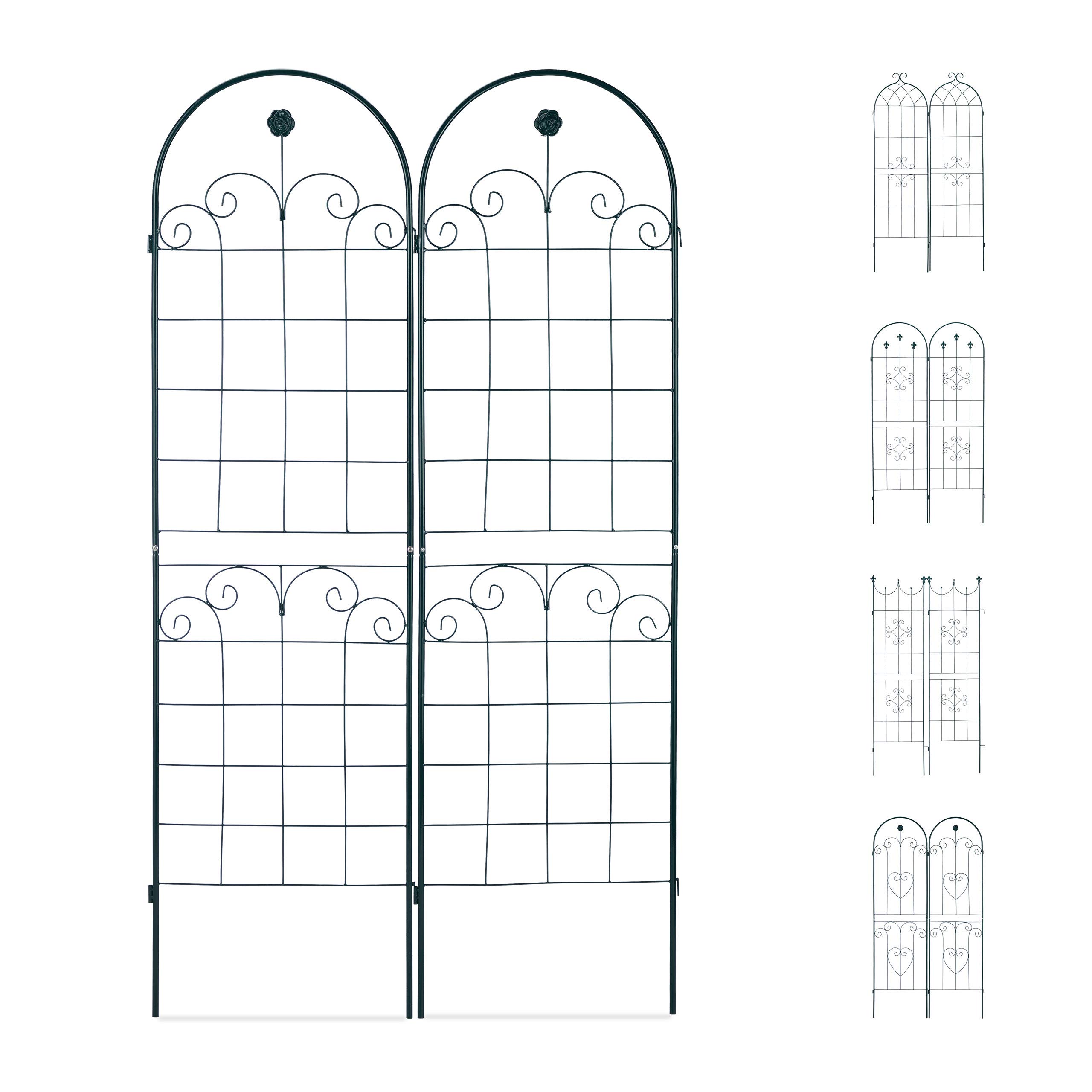 Set van 3 uitschuifbare klimplantenrekken bestel HIER online