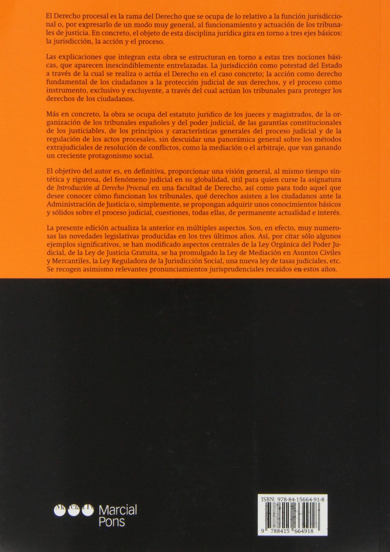 Introducción al derecho procesal (5ª ed. - 2013) (Manuales universitarios)