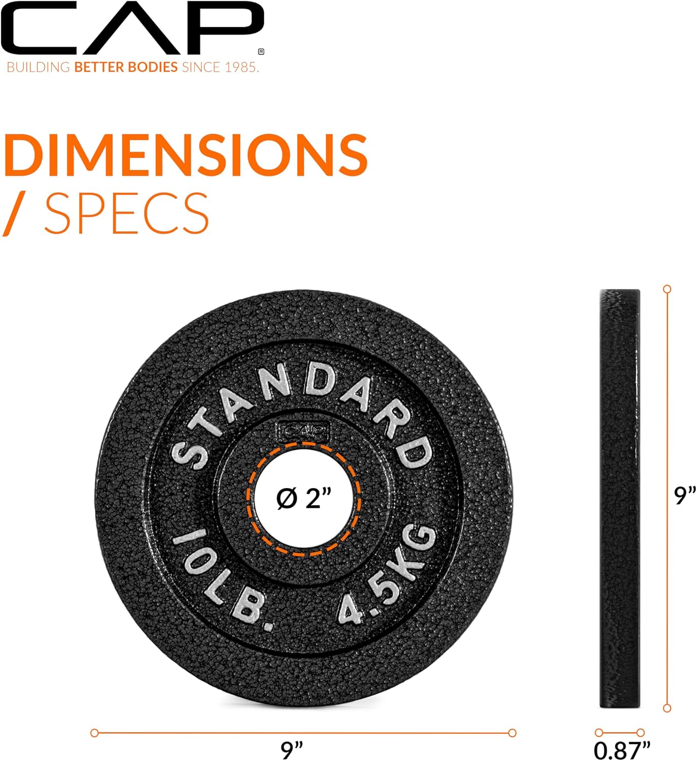 CAP Barbell 2-Inch Olympic Weight Plate | Multiple Options image 4