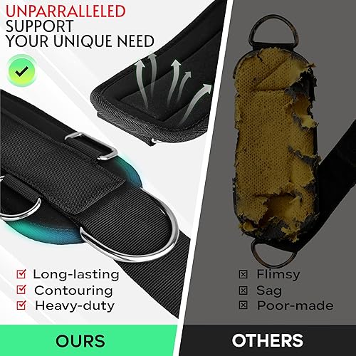 Miniatura 7 de Correa de tobillo compatible con máquina tonal, correas de tobillo para gimnasio en casa inteligente, accesorio para máquina de cable con ajuste