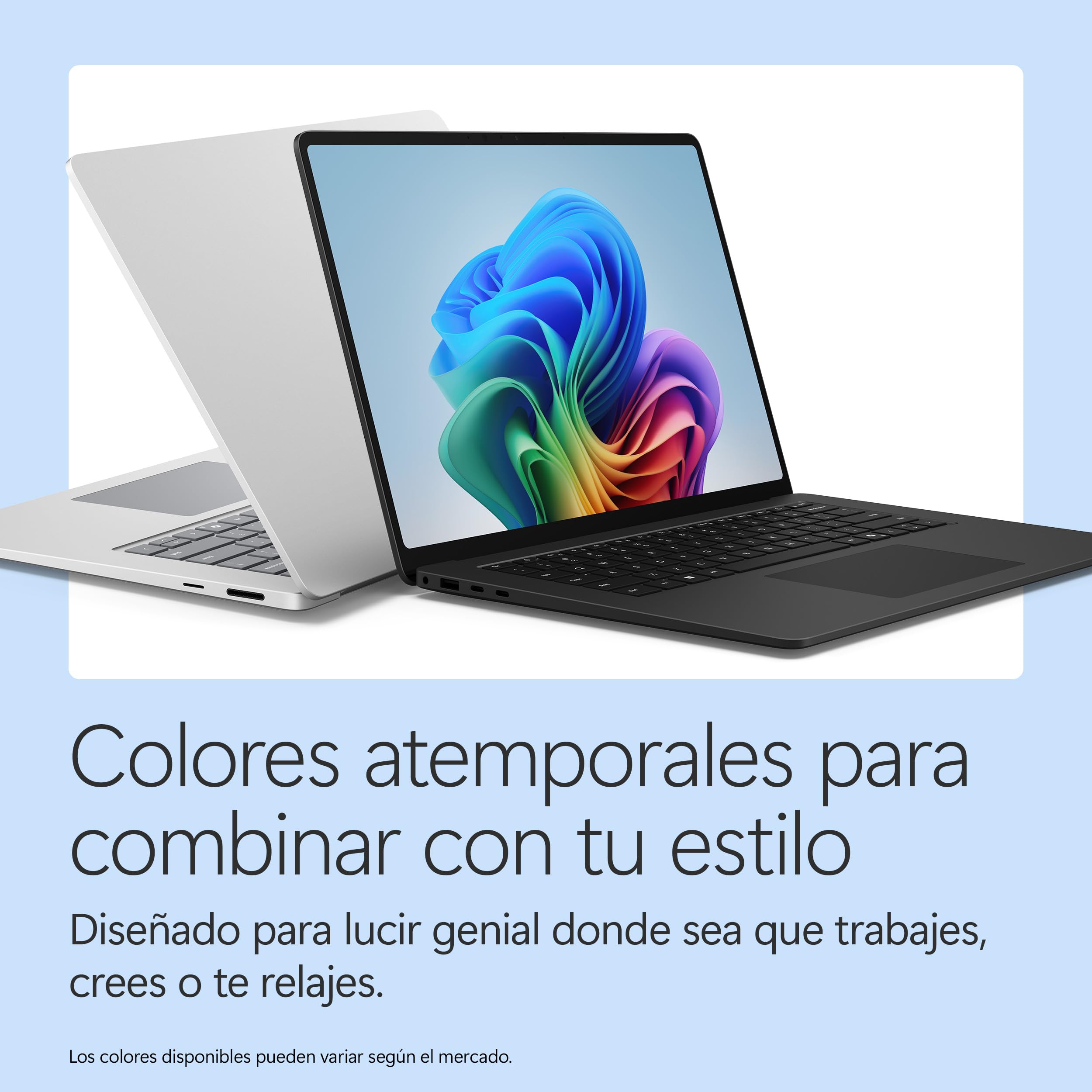 Microsoft Surface Laptop | 15" LCD | Snapdragon X2 Elite (12 Core) | 16GB de RAM | SSD 512GB | Negro | Windows 11 Home | Último Modelo (8ª edición)