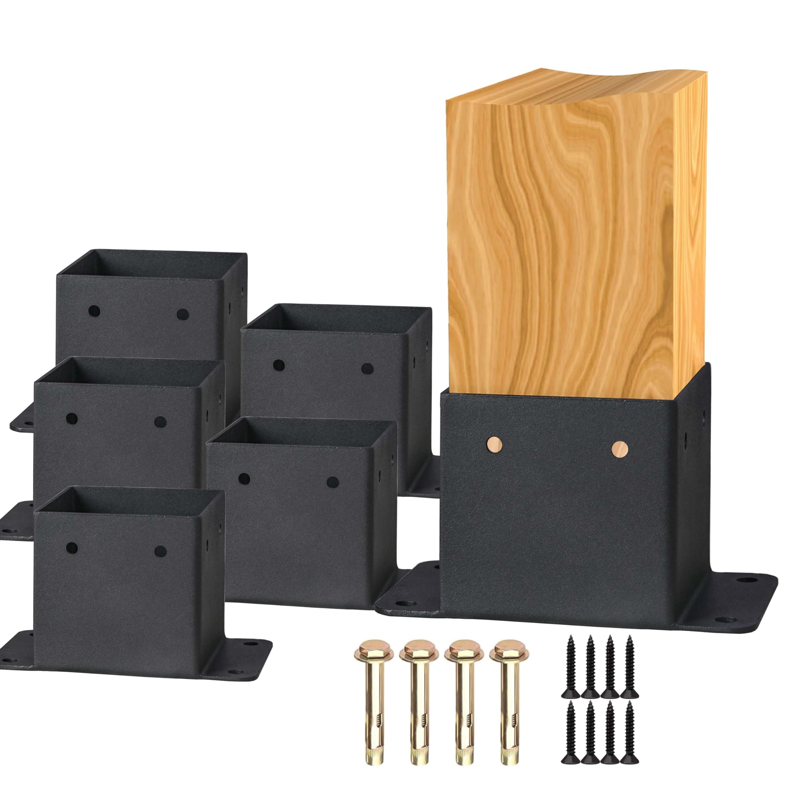 4x4 Post Base 2 Pcs, Inner Size 36"x36" Post Base
