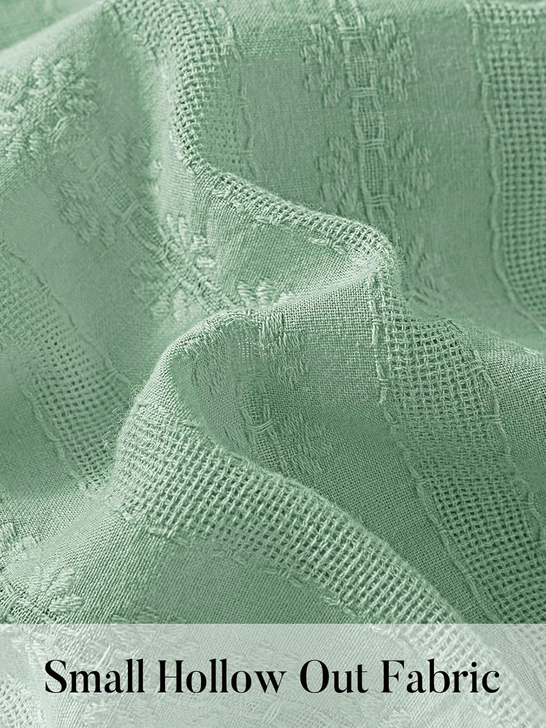 MEROKEETY Spring Summer Midi Dresses for Women 2026 Casual Beach Vacation Sleeveless Boho V Neck Cotton Maxi Dress Pockets - Image 5