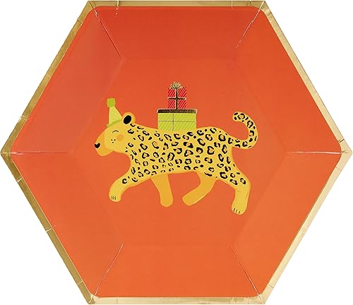 Miniatura 8 de C.R. Gibson Platos de almuerzo de animales para fiestas, 8 unidades (TW13-25362)