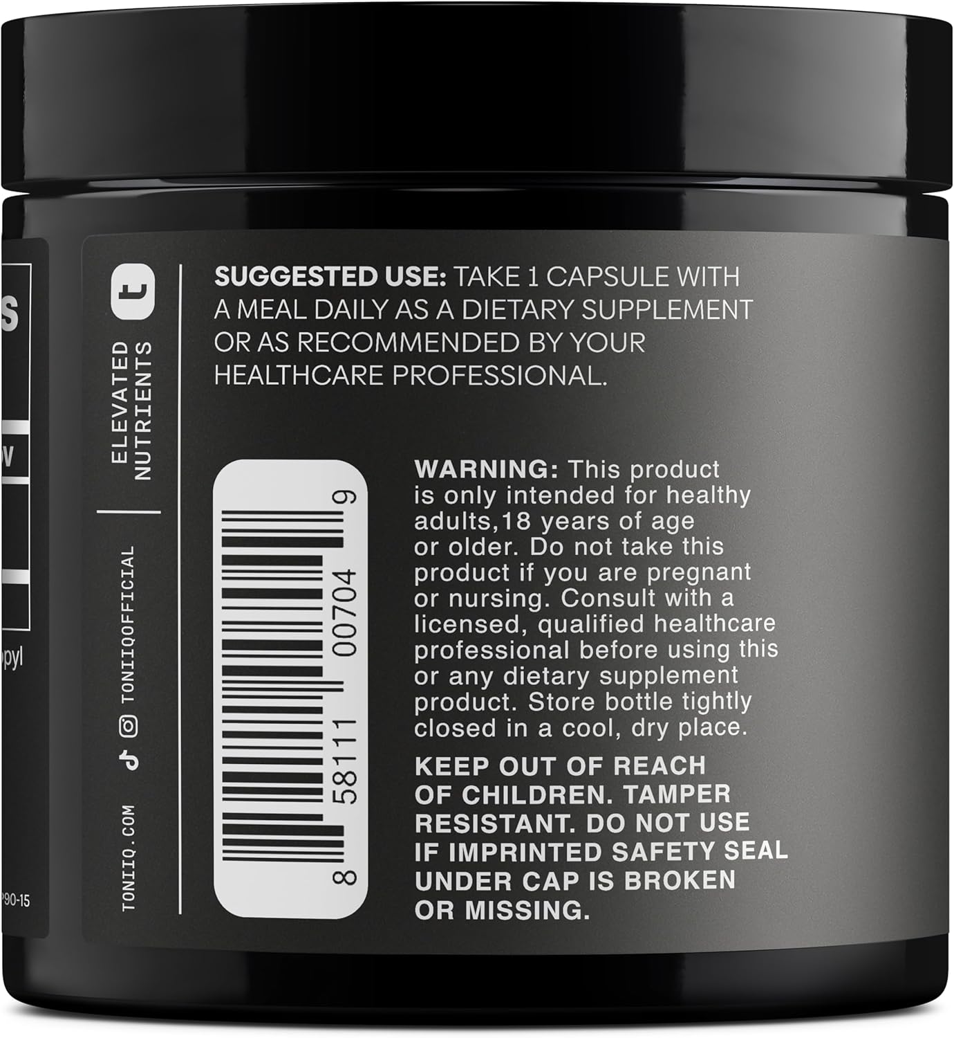 Toniiq Ultra High Strength 5HTP Capsules - 99%+ Highly Purified and Bioavailable - 12:1 Concentrated Extract - 200mg - 90 Veggie Capsules - Image 3