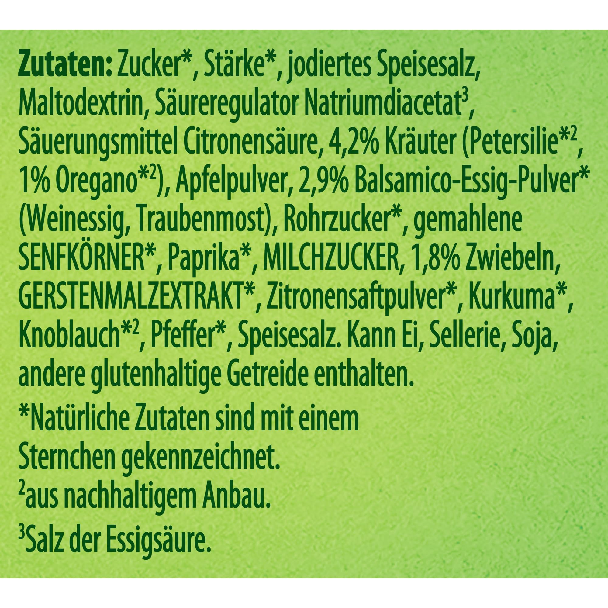 Knorr Salatkrönung Balsamico-Kräuter für ein leckeres Salatdressing mit natürlichen Zutaten* 5 x 3 Portionen 15 Stück