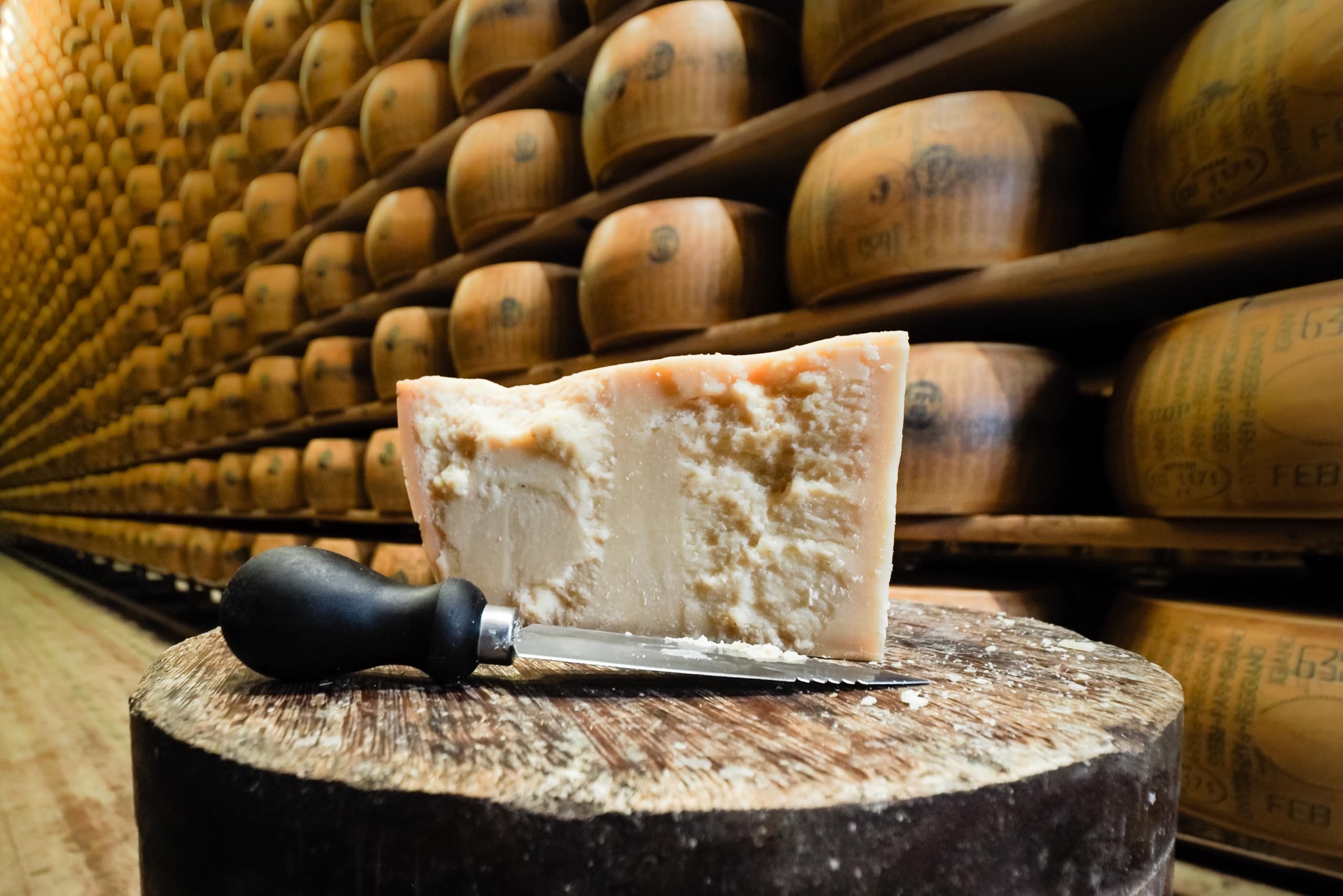 2 pezzi da 500g Parmigiano Reggiano VACCA BIANCA 24 mesi Dop No Ogm