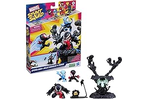 Marvel Stunt Squad Villain Knockdown Playset: The Ultimate Showdown Between Spider-Man and Venom