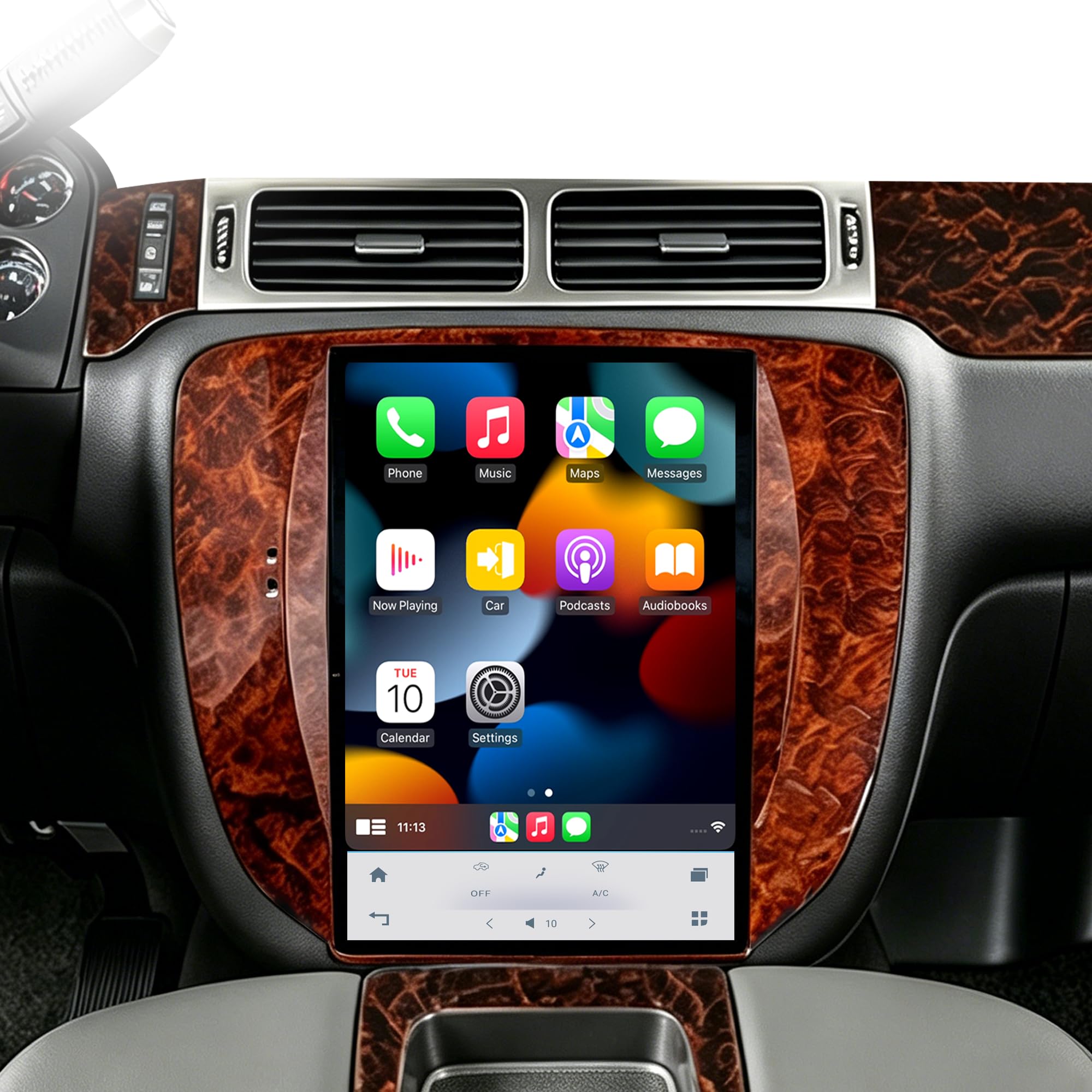CUSP 12.1 Inch Android Car Stereo for Chevy Tahoe Suburban GMC Yukon Sierra | Qualcomm 6125, 8GB+128GB, wireless CarPlay, Android Auto, 4G LTE, GPS, DSP sound, smooth OEM-style touchscreen radio upgrade-image-30