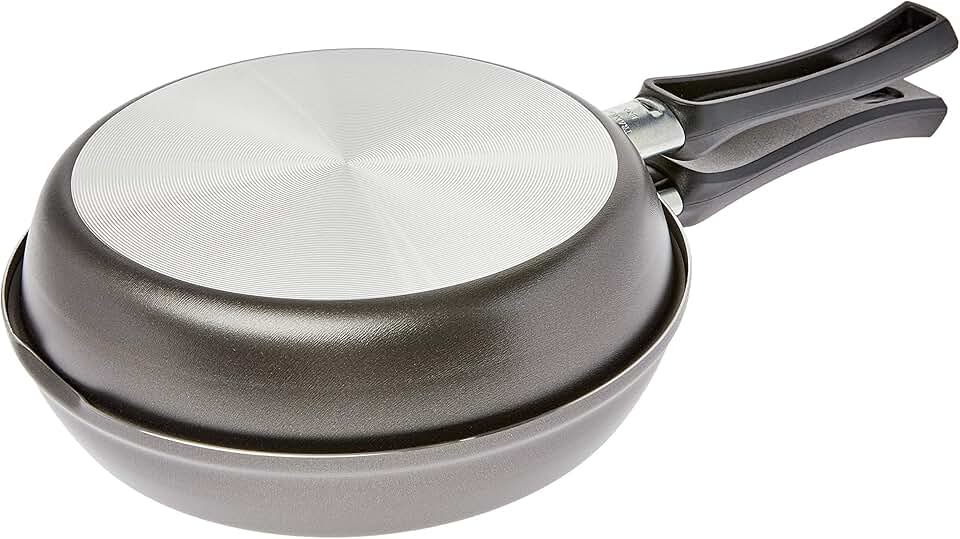 Omeleteira De Alumínio Com Revestimento Interno De Antiaderente Ø20cm Tramontina Napoli Grafite