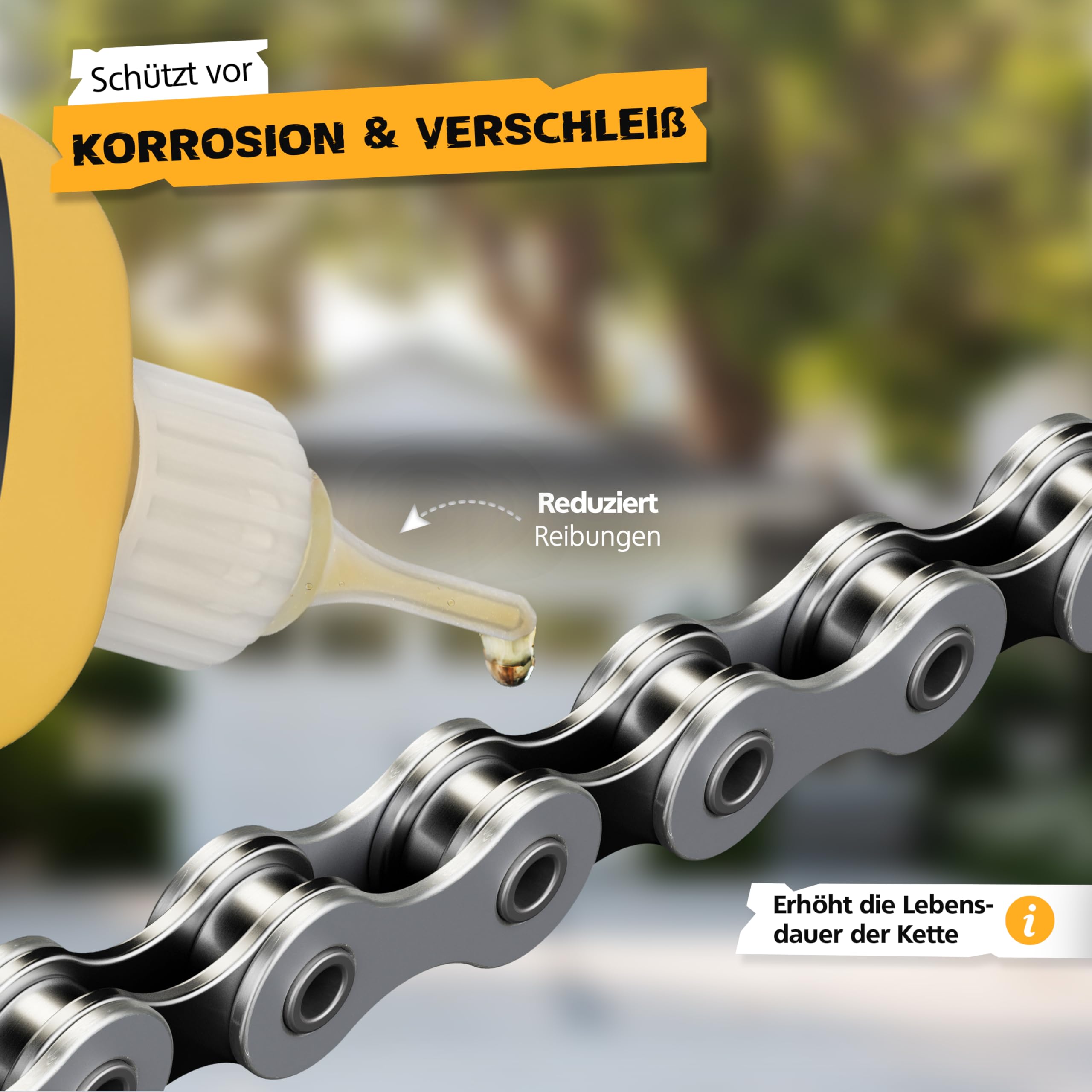 SPRINGER RX3700 – ekologiczny olej do łańcuchów 50 ml – Made in Germany – ochrona przed korozją i zużyciem – – – odporny na warunki atmosferyczne – smar do łańcuchów np. do rowerów elektrycznych i MTB