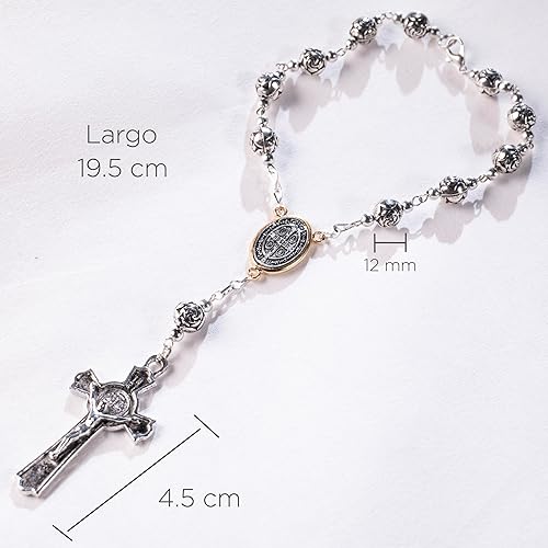 Miniatura 8 de KIWIJOY Santo Rosario - 10 formas de rezar el Santo Rosario y Decenario de Metal