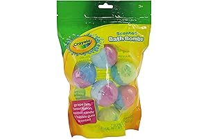 Crayola Colorful Scented Bath Bombs 7Ct