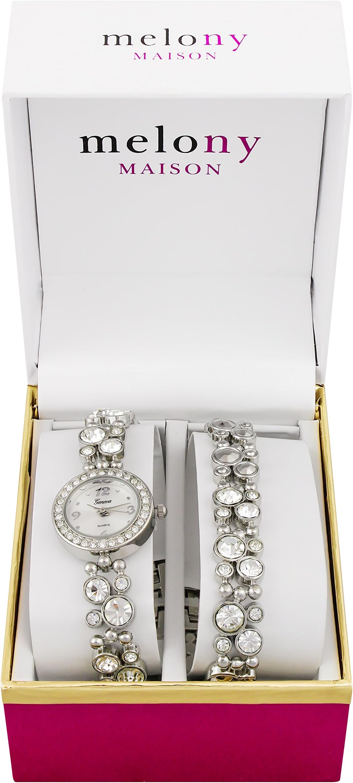 Melony Maison Watch/Bracelet Set in Gift Box