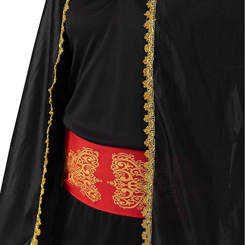 Miniatura 5 de fun shack Disfraz de bandido enmascarado para hombre, disfraz de Halloween para hombres, disfraz de personaje de película de héroe enmascarado