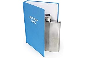 SUCK UK Self Help Secret Hip Flask