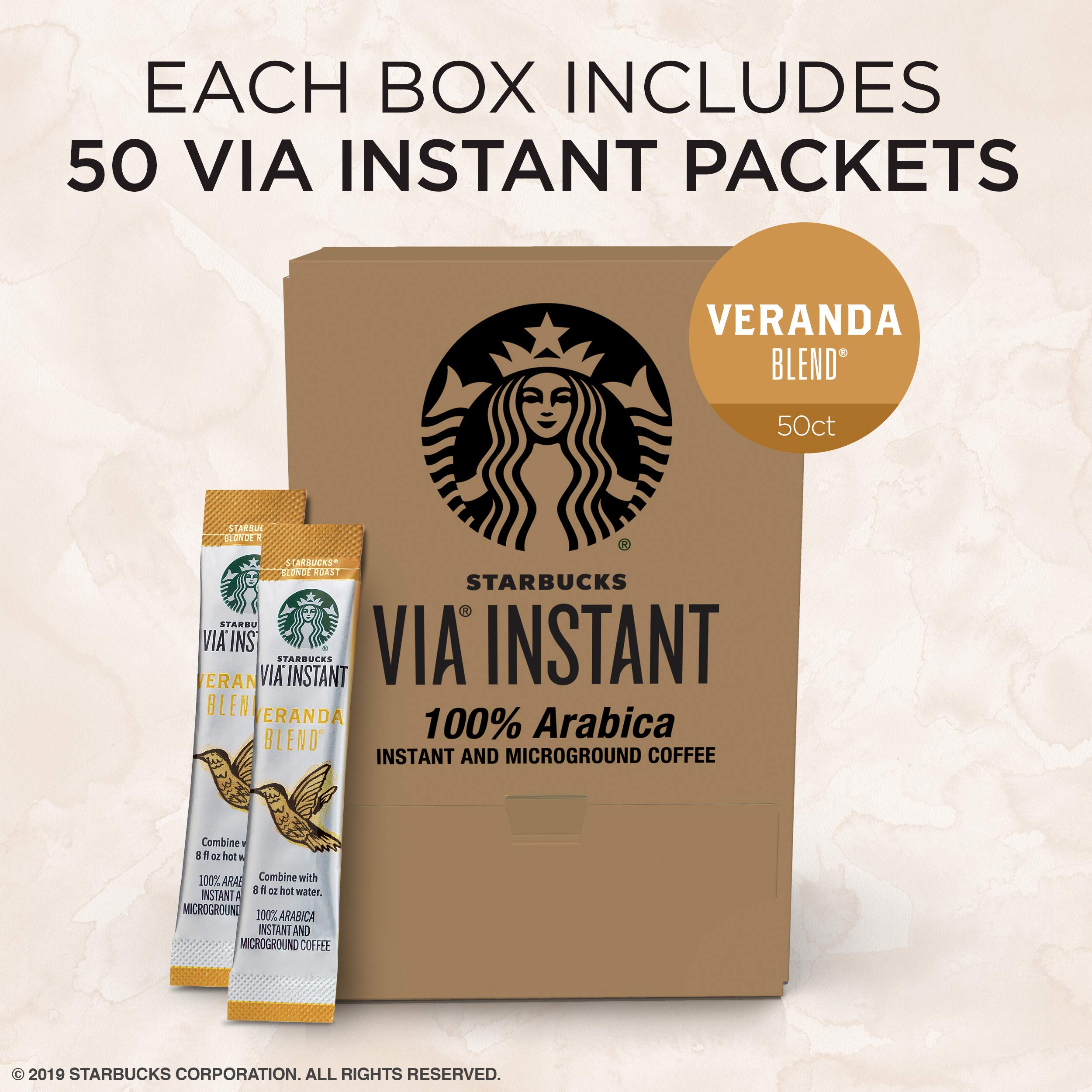 Starbucks VIA Instant Coffee—Starbucks Blonde Roast Coffee—Veranda