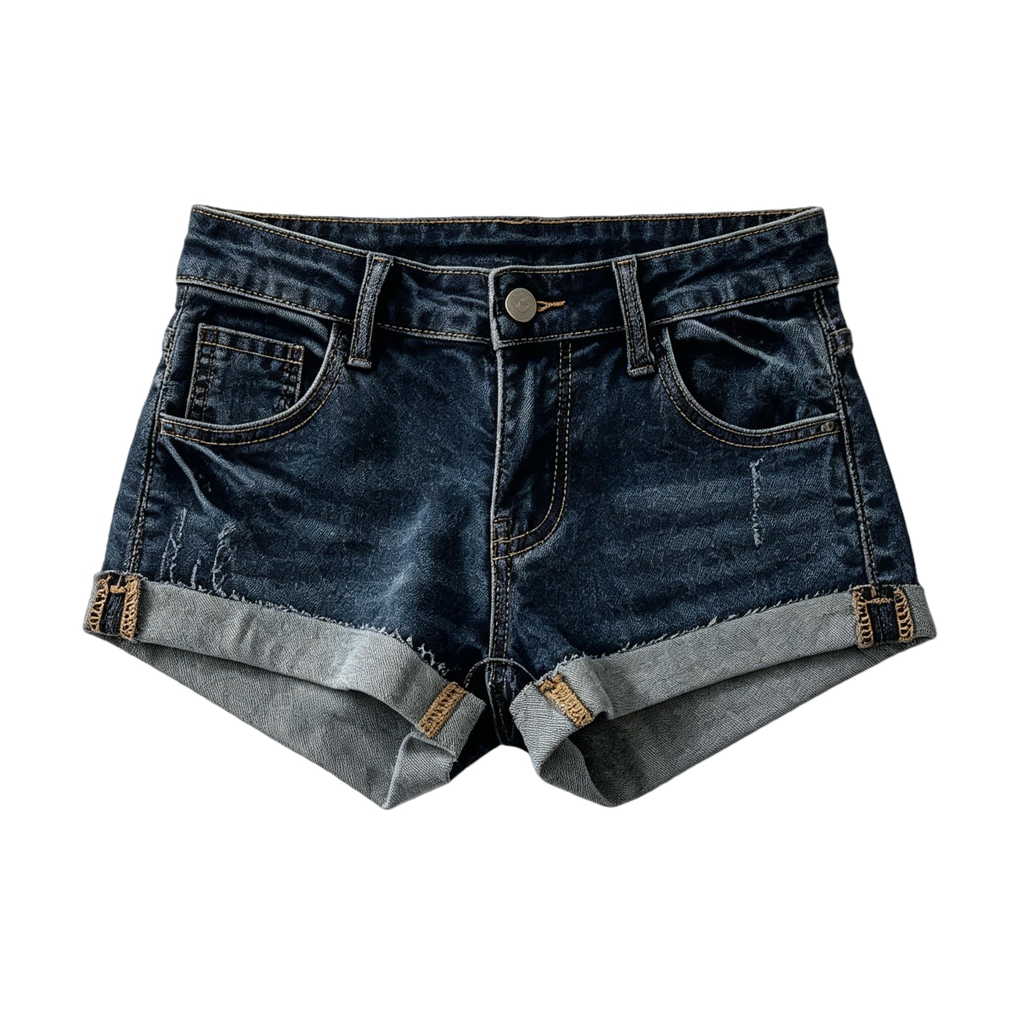 Shorts Jeans Donna Estate Sottile Denim Pantaloni Corti Donne Vita Bassa Caldi Sottili Trendy Casual Street-1-m