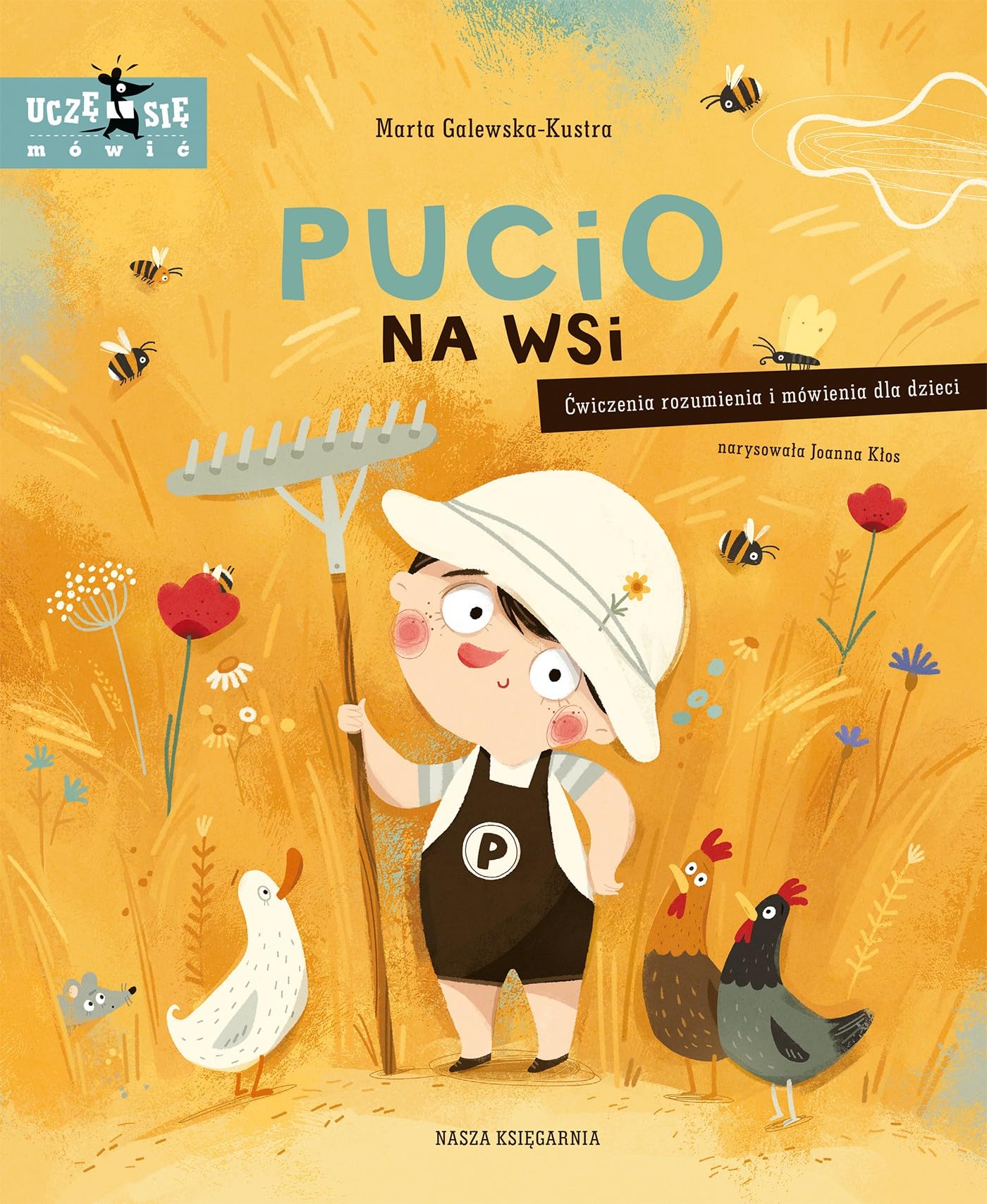 Pucio na wsi: Ćwiczenia rozumienia i mówienia dla dzieci