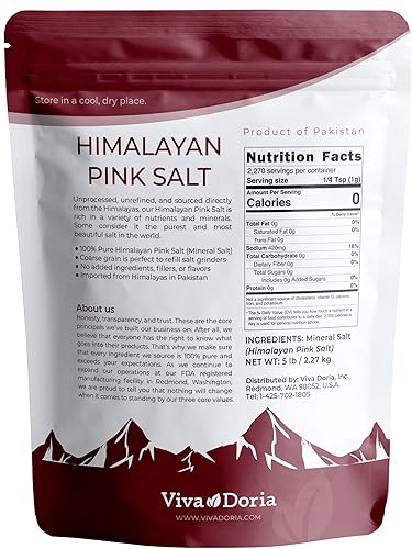 Miniatura 2 de Sal gruesa de mar cristalina himalaya de color rosa