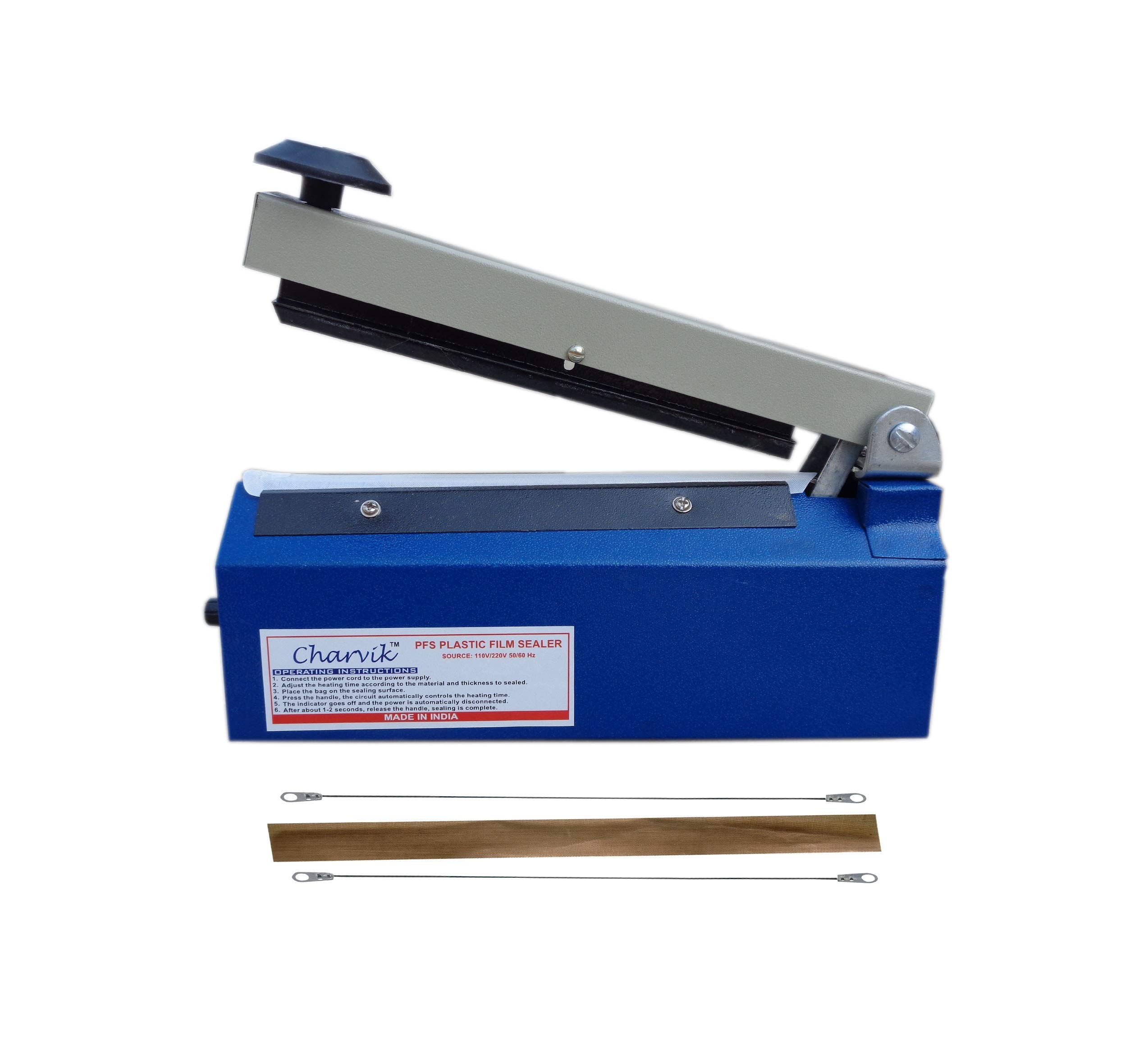 Charvik Polythene Heat Sealing Bag Sealer (8 Inches)