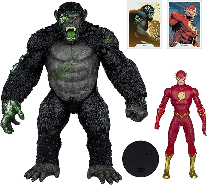 McFarlane Toys - DC Multiverse Titano vs The Flash 2 Pack miniatura 3