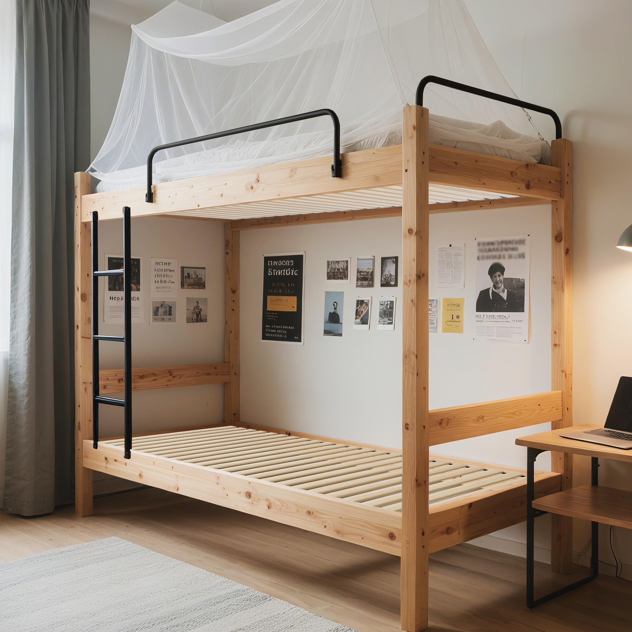 YRHome Rollrost 160x200 cm – Stabiler Lattenrost/Rolllattenrost Bettrost mit 23 Latten, ca. 2 cm dick, bis 300kg belastbar – flexibel, platzsparend & atmungsaktiv, ideal für Einzelbett & Doppelbett