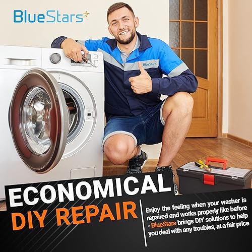 Miniatura 7 de Kit de acoplamiento de motor de accionamiento directo BlueStars 285753A de servicio pesado con núcleo metálico - Compatible con lavadoras Whirlpool