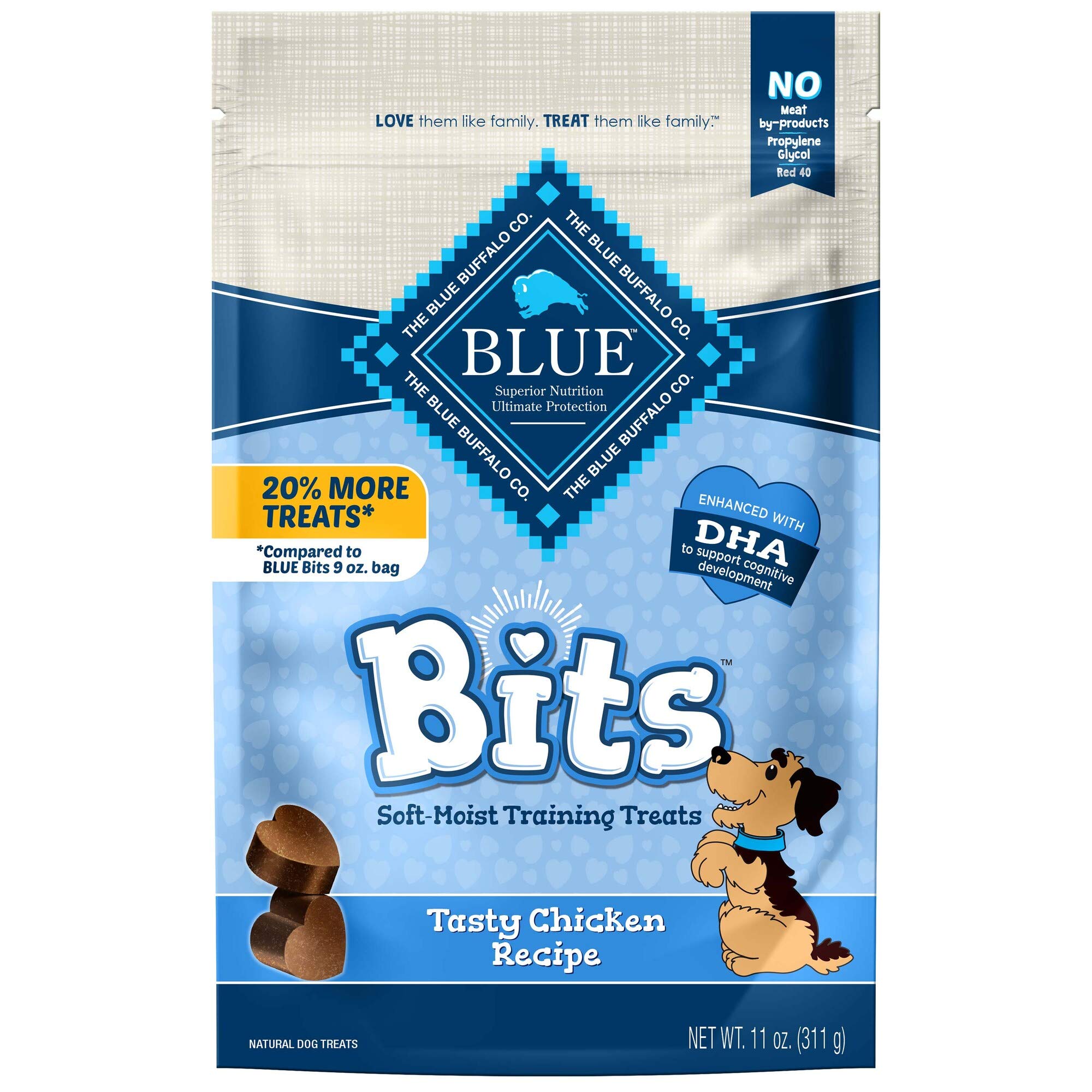 EXP 9/29/22 Blue Buffalo Blue Bits Natural Soft-Moist Training Dog Treats