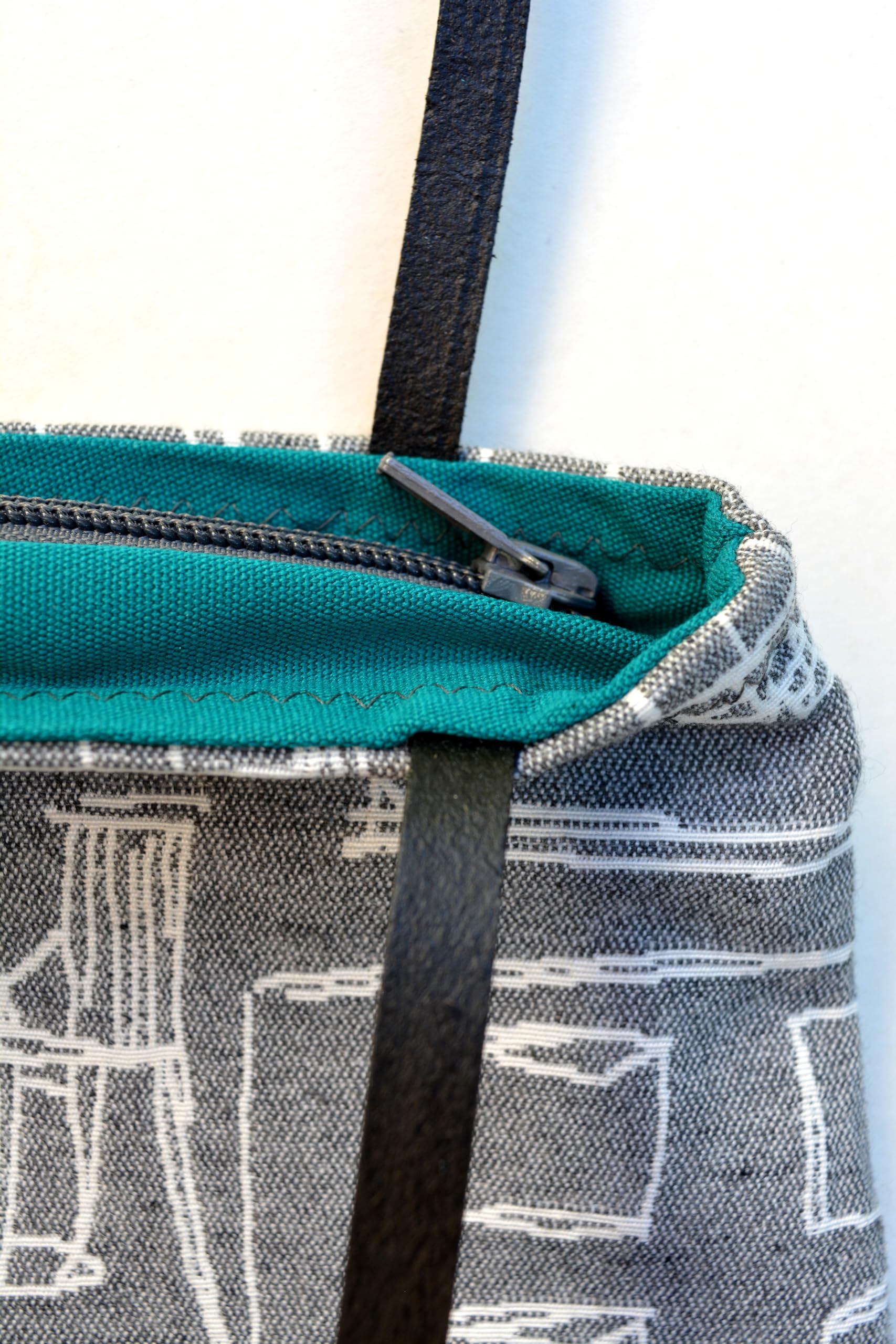 Bolso de hombro con cremallera para mujer. + Modelos. Bolso de tela.