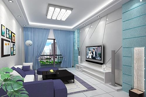 Vista 41 de Cuerda LED de neón de 23 pies, 110 V, impermeable, flexible, enchufe de EE. UU., 840 unidades SMD 2835, tira de luces LED para decoración del hogar