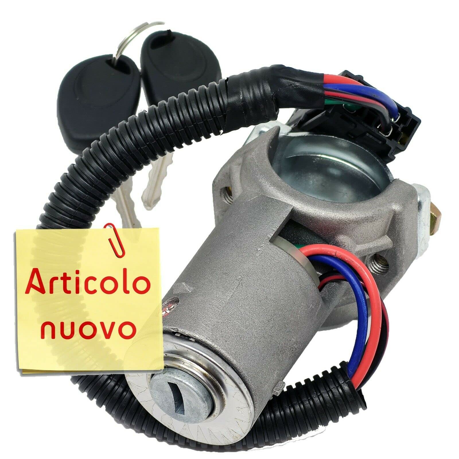 Cilindro blocchetto bloccasterzo avviamento con chiavi compatibile con codice 2996075 adatto a Daily IV 2006-12