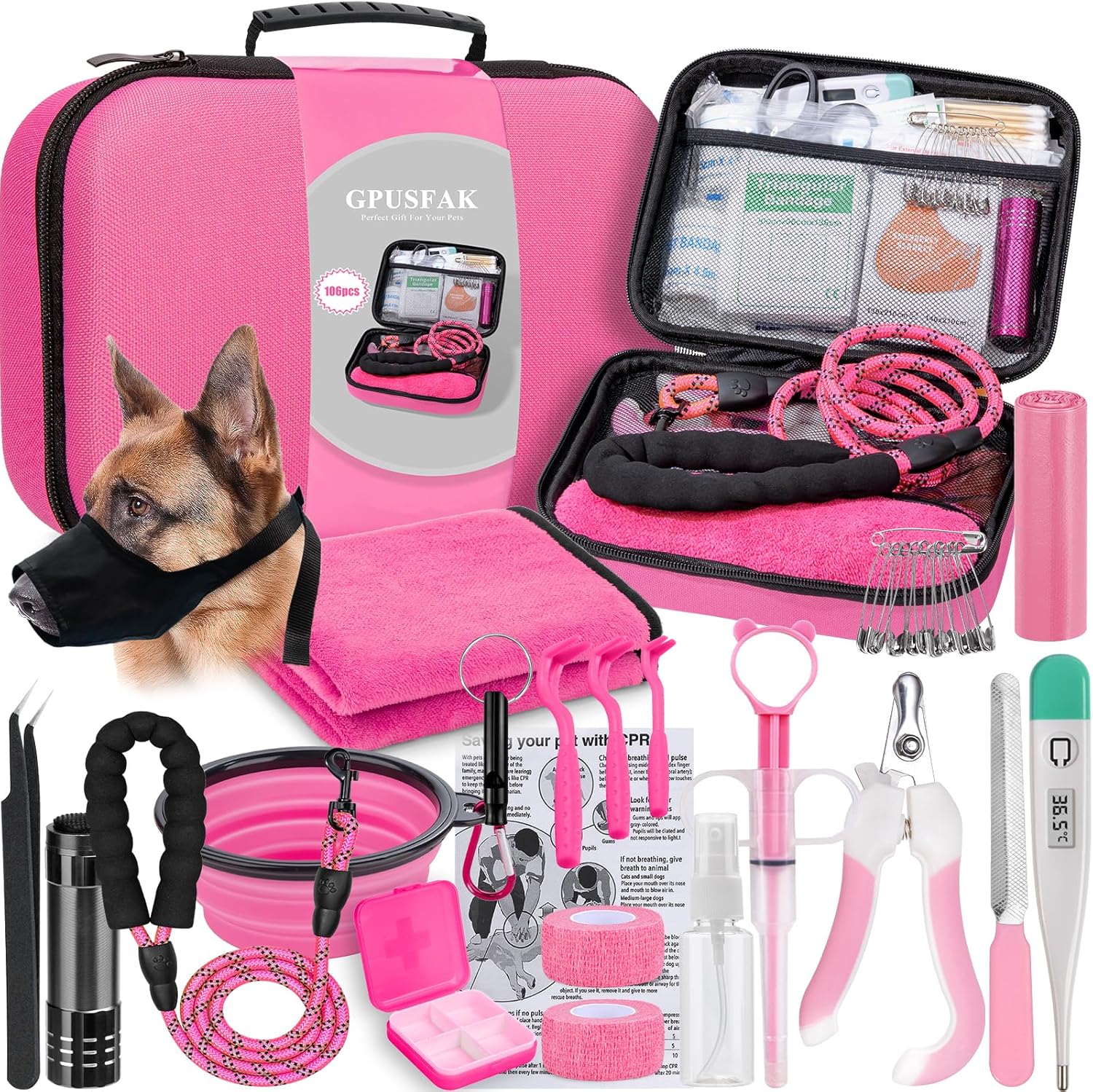Dog First Aid Kit: Essential Pet Emergency Gear for Adventures Dog First Aid Kit: Essential Pet Emergency Gear for Adventures